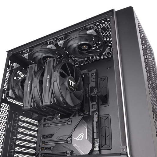 Thermaltake hladnjak za procesor Toughair 710 Black CPU Cooler, Dual tower,2x 140mm fans