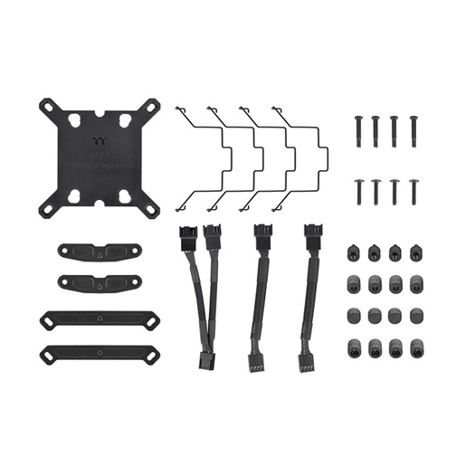 Thermaltake hladnjak za procesor Toughair 710 Black CPU Cooler, Dual tower,2x 140mm fans