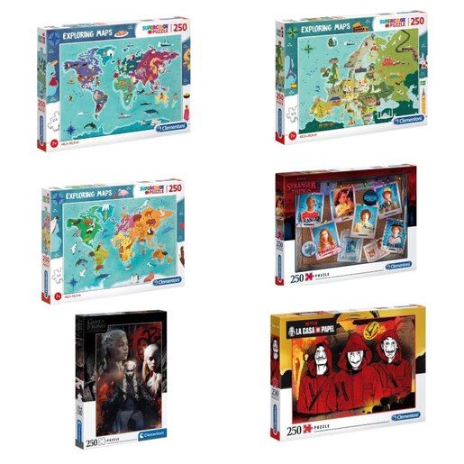 Clementoni puzzle 250 - SORTO