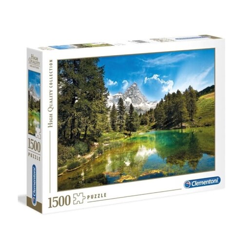 CL31680 Clementoni puzzle 1500 BLUE LAKE