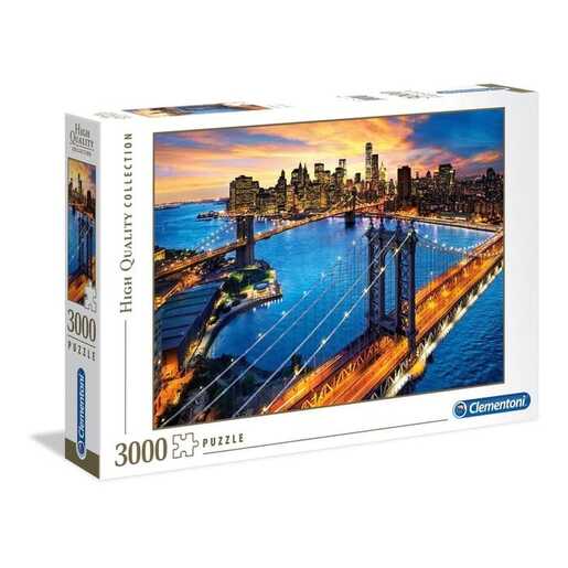 CL33546 Clementoni puzzle 3000 NEW YORK