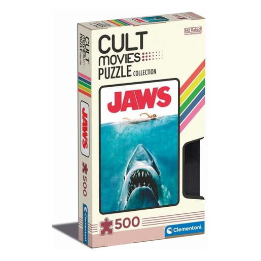CL35111 Clementoni puzzle 500 HQC CULT MOVIES JAWS