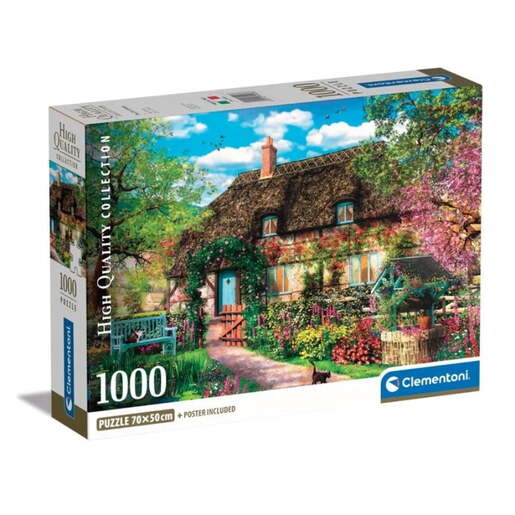 CL39908 Clementoni puzzle 1000 STARA KOLIBA