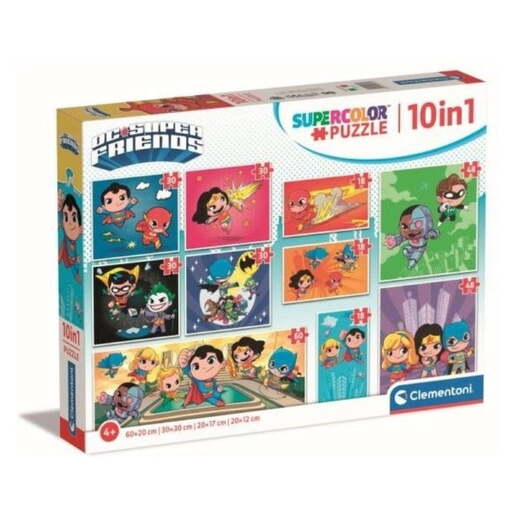 CL20272 Clementoni puzzle 10 IN 1 DC COMICS