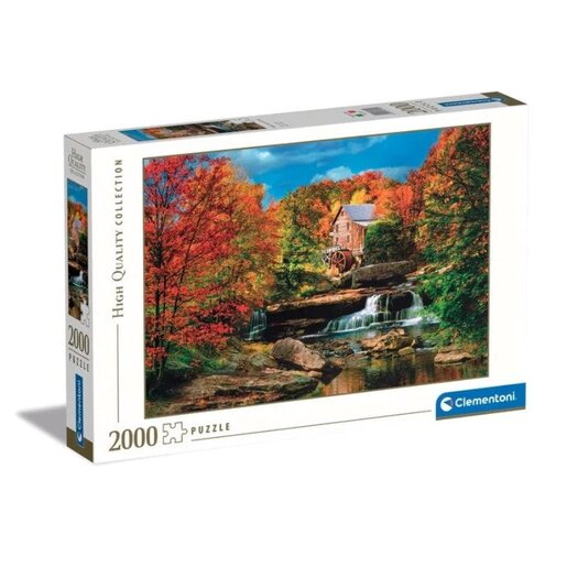 CL32574 Clementoni puzzle 2000 GLADE CREEK GRIST MILL
