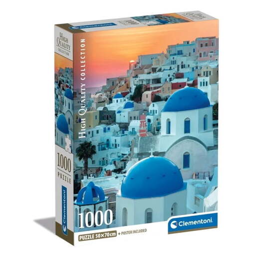CL39912 Clementoni puzzle 1000 SANTORINI
