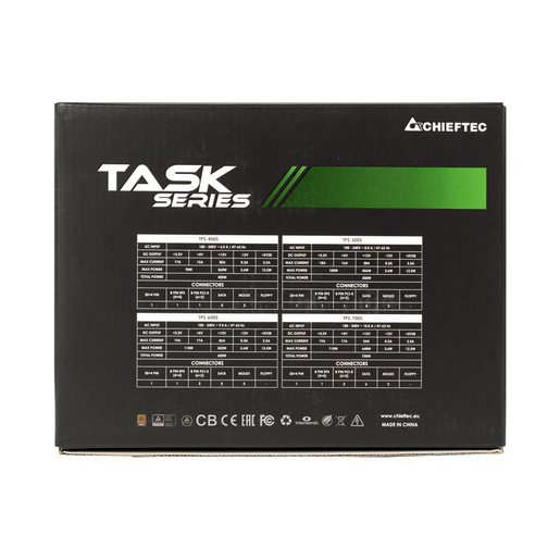 Chieftec napajanje 700W TPS-700S Task seria, 80+Bronze2xPCIe,6xSATA,650mm long cables