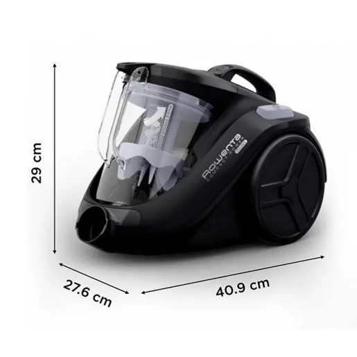 ROWENTA usisivač bez vrećice RO3725EA Compact Power™ Cyclonic 750 W, kapacitet 1.5 L