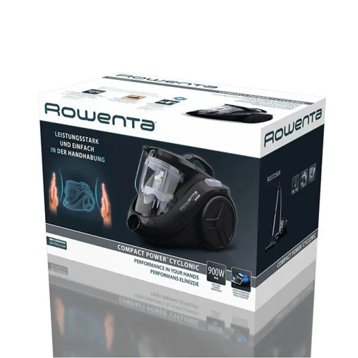 ROWENTA usisivač bez vrećice RO3725EA Compact Power™ Cyclonic 750 W, kapacitet 1.5 L