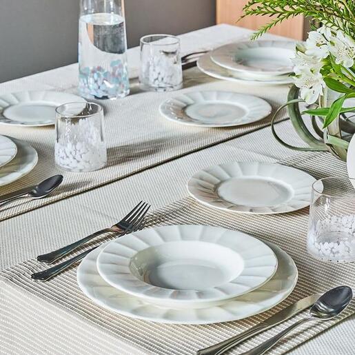 Tognana set tanjira 18/1 queen Bianco