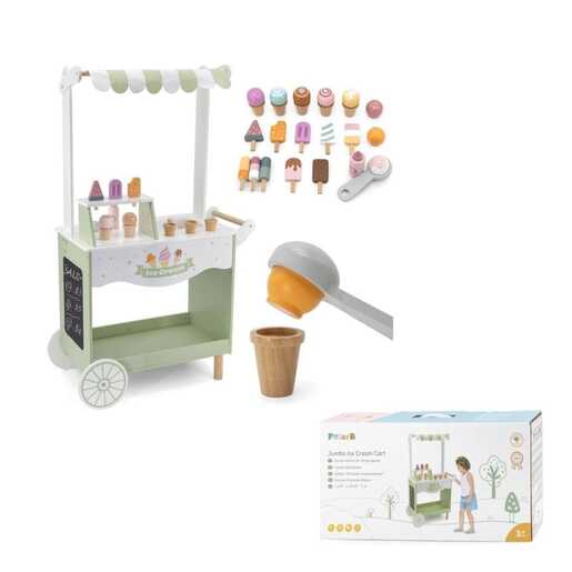 Viga drvena jumbo kolica za sladoled 44100