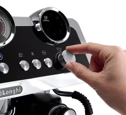 DeLonghi aparat za espresso kafu EC9865.M La Specialista Maestro srebreni, ručni