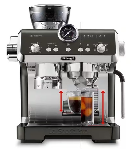 DeLonghi aparat za espresso kafu EC9555.BK La Specialista Opera crni, ručni