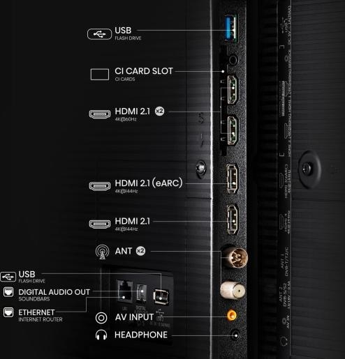 Hisense MiniLED televizor 75U8NQ, 4K Ultra HD, Smart TV, VIDAA Smart OS, Dolby Atmos, DTS Virtual X decoding