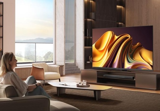 Hisense MiniLED televizor 75U8NQ, 4K Ultra HD, Smart TV, VIDAA Smart OS, Dolby Atmos, DTS Virtual X decoding