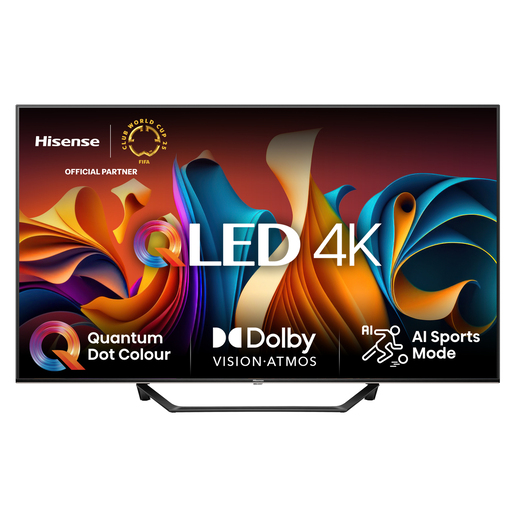 Hisense QLED televizor 65A7NQ, 4K Ultra HD, Smart TV, VIDAA Smart OS, Dolby Atmos, DTS Virtual X decoding