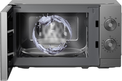 GORENJE mikrovalna pećnica MO20E1T4 AquaClean, 700 W, 20 L, siva