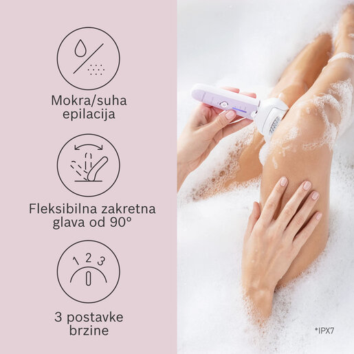 Panasonic epilator ES-EY30A-V503 + 2D01 trimer GRATIS