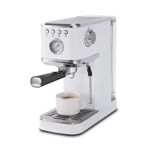 ELIT aparat za espresso kafu ECM-24 Perfetto 2u1, ručni,  1350 W, bijeli