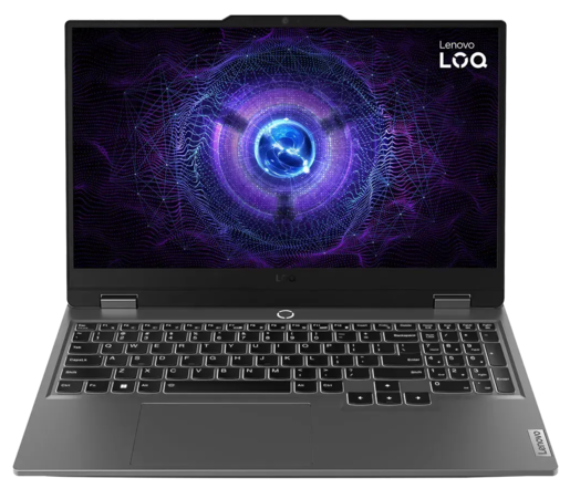 Lenovo laptop Gaming LOQ 15IRX9, 83DV00U0SC, 15,6 FHD IPS 144Hz, Intel Core i7-13650HX, 24GB DDR5 RAM, 512GB SSD, Nvidia GeForce RTX 4050 6GB, FreeDOS