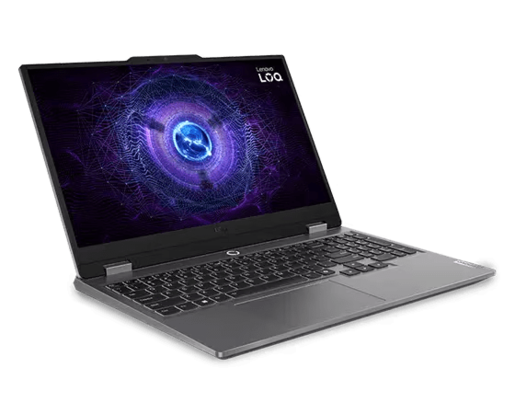 Lenovo laptop Gaming LOQ 15IRX9, 83DV00U0SC, 15,6 FHD IPS 144Hz, Intel Core i7-13650HX, 24GB DDR5 RAM, 512GB SSD, Nvidia GeForce RTX 4050 6GB, FreeDOS