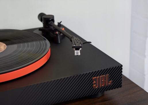 JBL Gramofon Spinner BT, Crno/Narandžasti