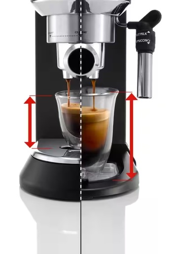 DeLonghi aparat za espresso kafu EC685.BK Dedica Style crni, ručni