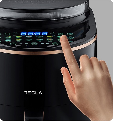 TESLA friteza AF450BCS 3u1: vrući zrak, para i hibridni rad, zapremina 4.5 L, 1500 W