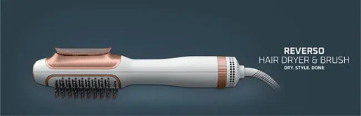 ROWENTA četka za kosu CF9820F0 Reverso, 2 u 1 fen i četka za ravnanje kose