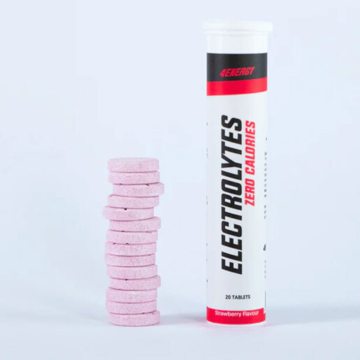 4Energy electrolytes - 20 tabs - Strawberry