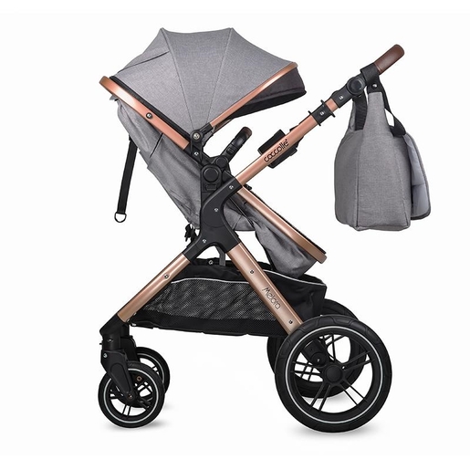 Coccolle® Melora 3u1 Kolica – Moonlit Grey