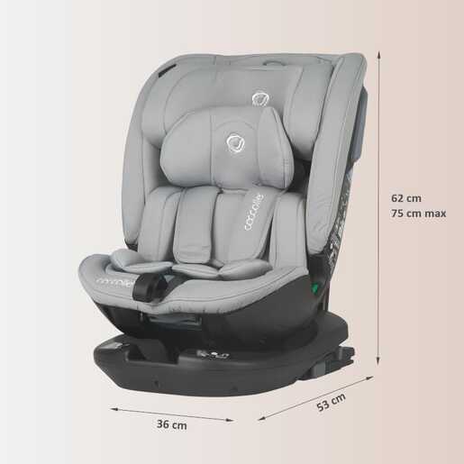 Coccolle autosjedalica i-Size 40-150 cm 360° Velsa, Neutral Grey / 323085271