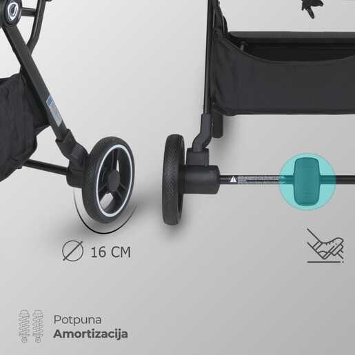 Coccolle sportska kolica Melia, Diamond Black / 323032760