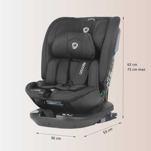 Coccolle autosjedalica i-Size 40-150 cm 360° Velsa, Jet Black / 323085260