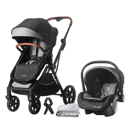 Coccolle® kolica 3u1 Coccolle Amani, Diamond Black