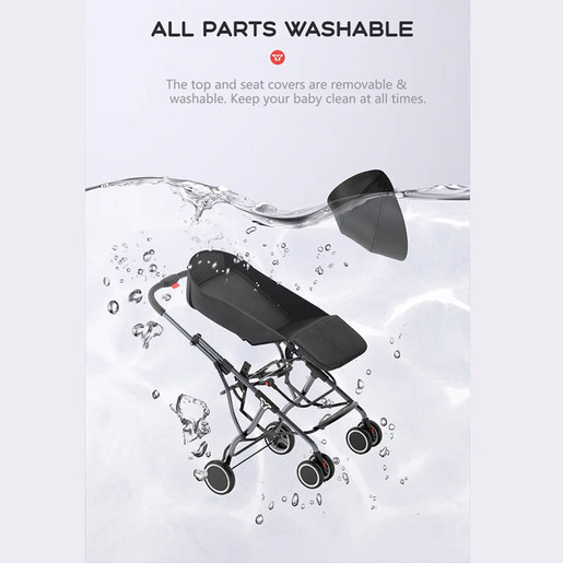 Kalei dječija kolica City siva