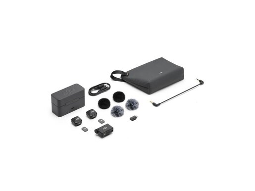 DJI Mic Mini Dual Microphone Combo (2 TX + 1 RX + Charging Case)