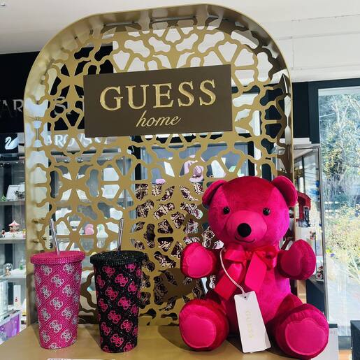 GUESS čaša to go 500ml inoks / pink