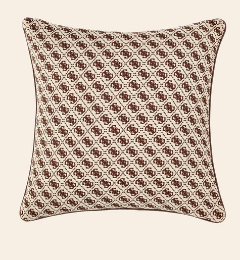 GUESS dekorativni jastuk 4G 45x450cm / JACQUARD BURGUNDY