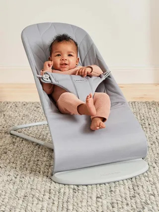 BABY BJORN Bouncer Bliss Woven svijetlo siva 006224