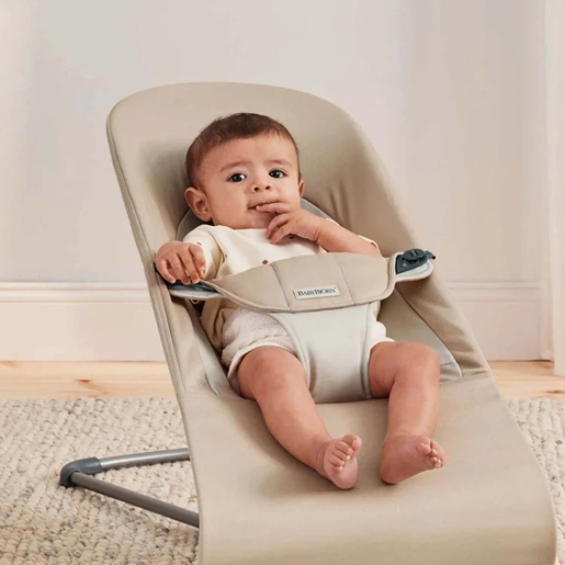 BABY BJORN Bouncer soft Woven brown/beige
