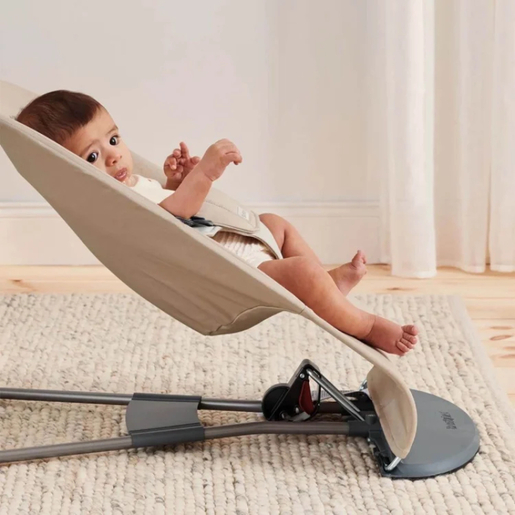 BABY BJORN Bouncer soft Woven brown/beige