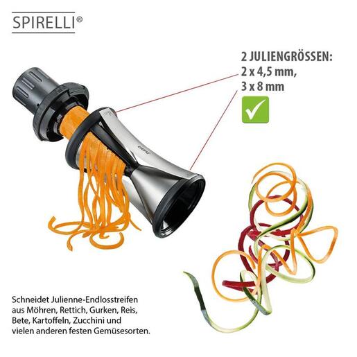 GEFU spiralni rezač spirelli xl 13700