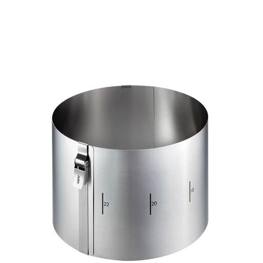 GEFU kalup za tortu 16-30cm h.15cm tondo clip 14301