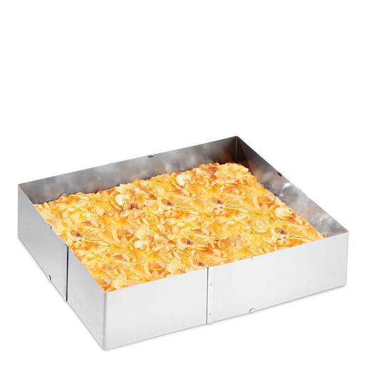 GEFU okvir za kolač  podesive veličine 14315 h.8,5cm