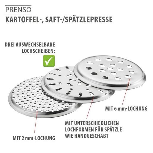 GEFU presa za krumpir i špecle prenso 89440 gefu