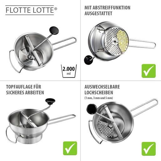 GEFU pasirka sa 3 izmjenjiva diska flotte lotte 89210 gefu