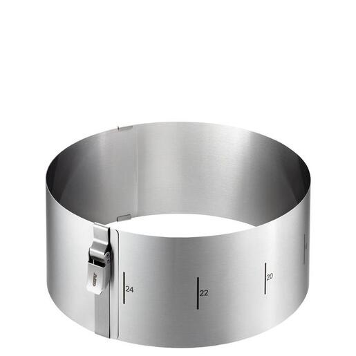 GEFU kalup za tortu 16-30cm h.10cm tondo clip 14300