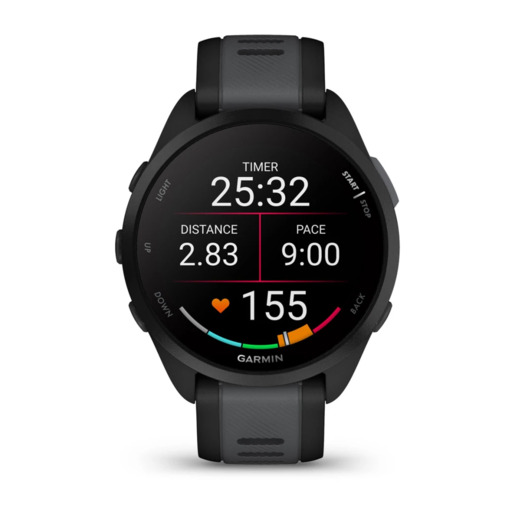 GARMIN Forerunner 165 pametni sat, 43 mm, Black Slate, 010-02863-20