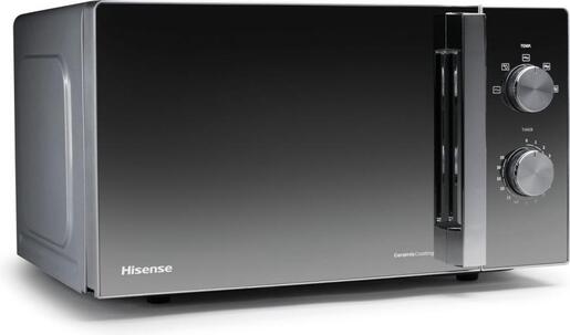 HISENSE mikrovalna pećnica H20MOMCP1H, zapremina 20 L, 700 W, siva